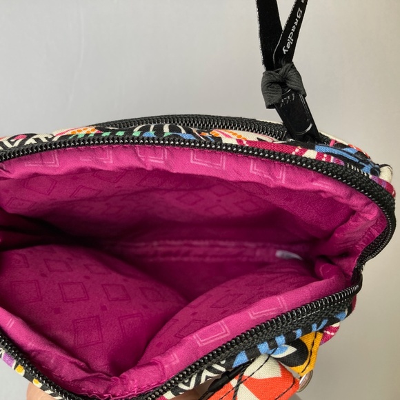 NWT Vera Bradley Kauai Floral RFID Mini Hipster Cross Body Flap Front Pockets - Picture 9 of 12